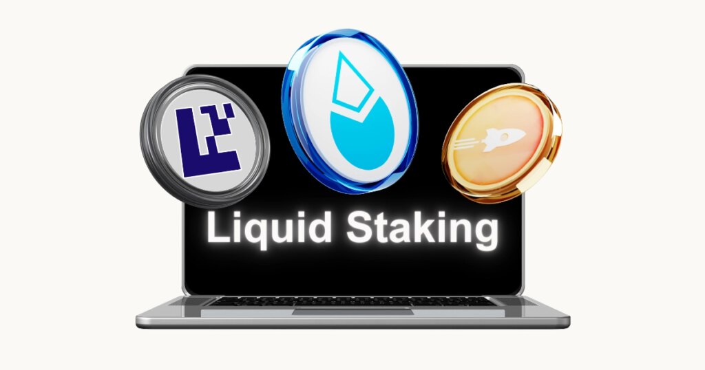 Liquid Staking Laptop Eigen Layer Lido Finance Rocket Pool